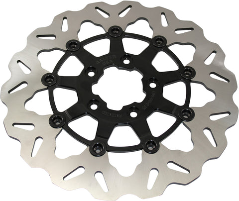 Rotor 11.5" Floating Wave Fr Black