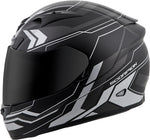 Exo R710 Full Face Helmet Transect Silver Sm
