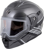 Exo At950 Cold Weather Helmet Teton Silver Xl (Dual Pane)