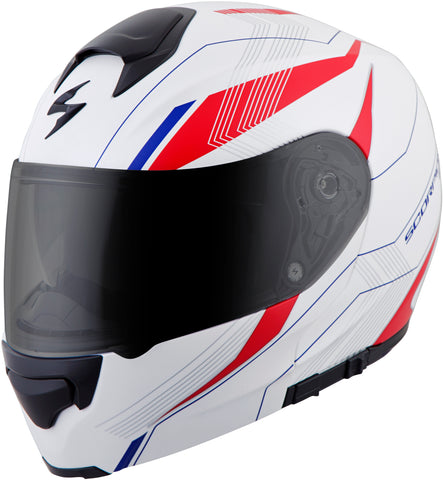 Exo Gt3000 Modular Helmet Sync White/Red/Blue Xs