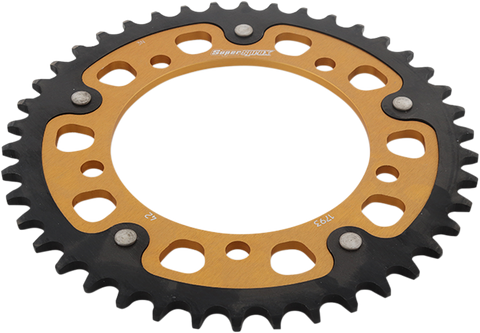 SUPERSPROX Stealth Rear Sprocket - 42 Tooth - Gold RST-1793-42-GLD