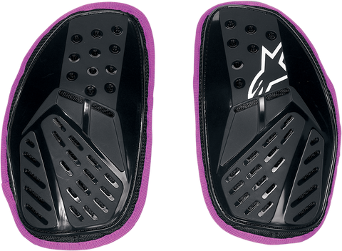 ALPINESTARS Stella Bionic Chest Pads - Black/Violet 678208-13