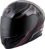 Exo Gt920 Modular Helmet Satellite Red 3x