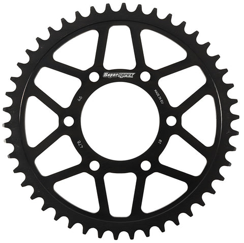 Rear Edge Sprocket Steel 46t 520 Blk Kaw/Pol