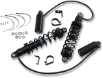 LEGEND SUSPENSION REVO ARC Remote Reservoir Shocks - Heavy Duty - Black - 14" - '09-'13 FL 1310-1885