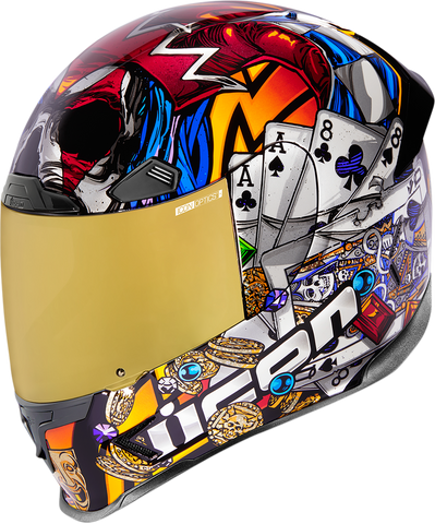 ICON Airframe Pro™ Helmet - Lucky Lid 3 - Gold - Small 0101-12382