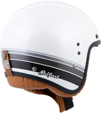 Bellfast Open Face Helmet Blanco White Sm