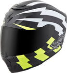 Exo R420 Full Face Helmet Tracker White/Neon Sm