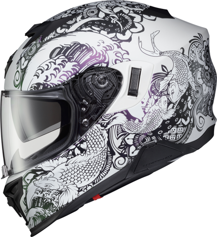 Exo T520 Helmet Nama Sushi White/Chameleon Lg
