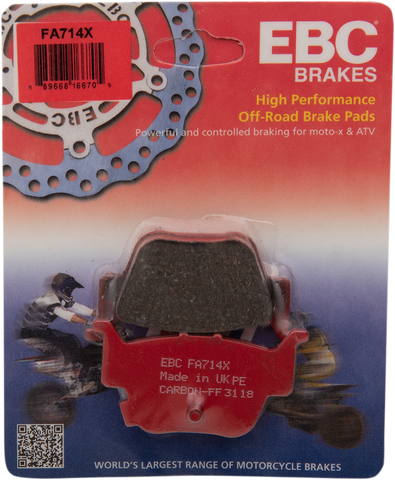 EBC Brake Pads - FA714X FA714X