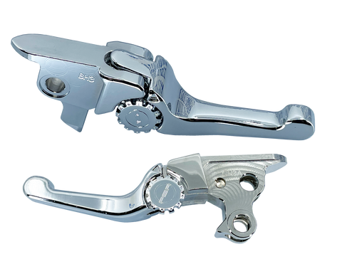 Anthem Shorty Lever Set Chrome 21 Flt / Cable Clutch