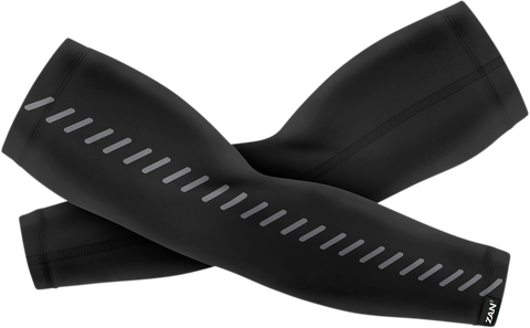 ZAN HEADGEAR SportFlex™ Reflective Arm Sleeves - Black - Medium AL114RMD