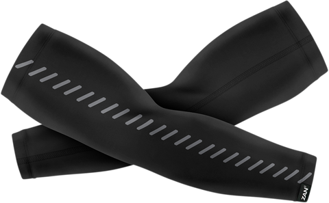 ZAN HEADGEAR SportFlex™ Reflective Arm Sleeves - Black - Large AL114RLG