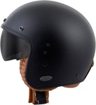 Bellfast Open Face Helmet Matte Black Sm