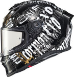 Exo R1 Air Full Face Helmet Blackletter Black Sm