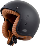Bellfast Open Face Helmet Matte Black Lg