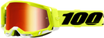 Racecraft 2 Goggle Yellow Mirror Red Lens