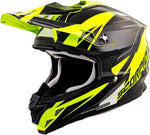 Vx 35 Off Road Helmet Krush Neon Yellow Lg