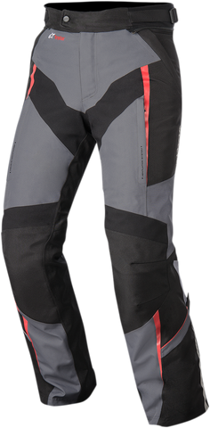 ALPINESTARS Yokohama Drystar® Pants - Gray/Black/Red - Medium 3226017-1018-M