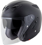 Exo Ct220 Open Face Helmet Matte Black Xl