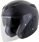 Exo Ct220 Open Face Helmet Matte Black Md