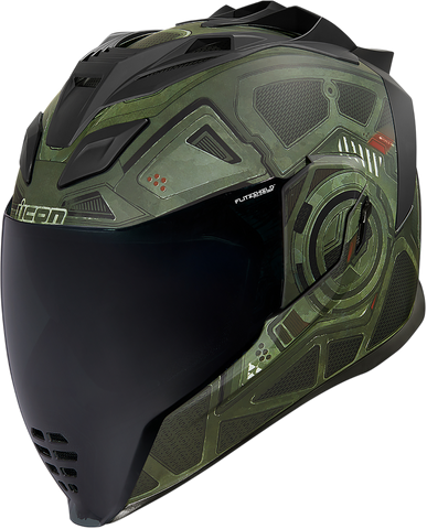 ICON Airflite™ Helmet - Blockchain - Green - XS 0101-13275
