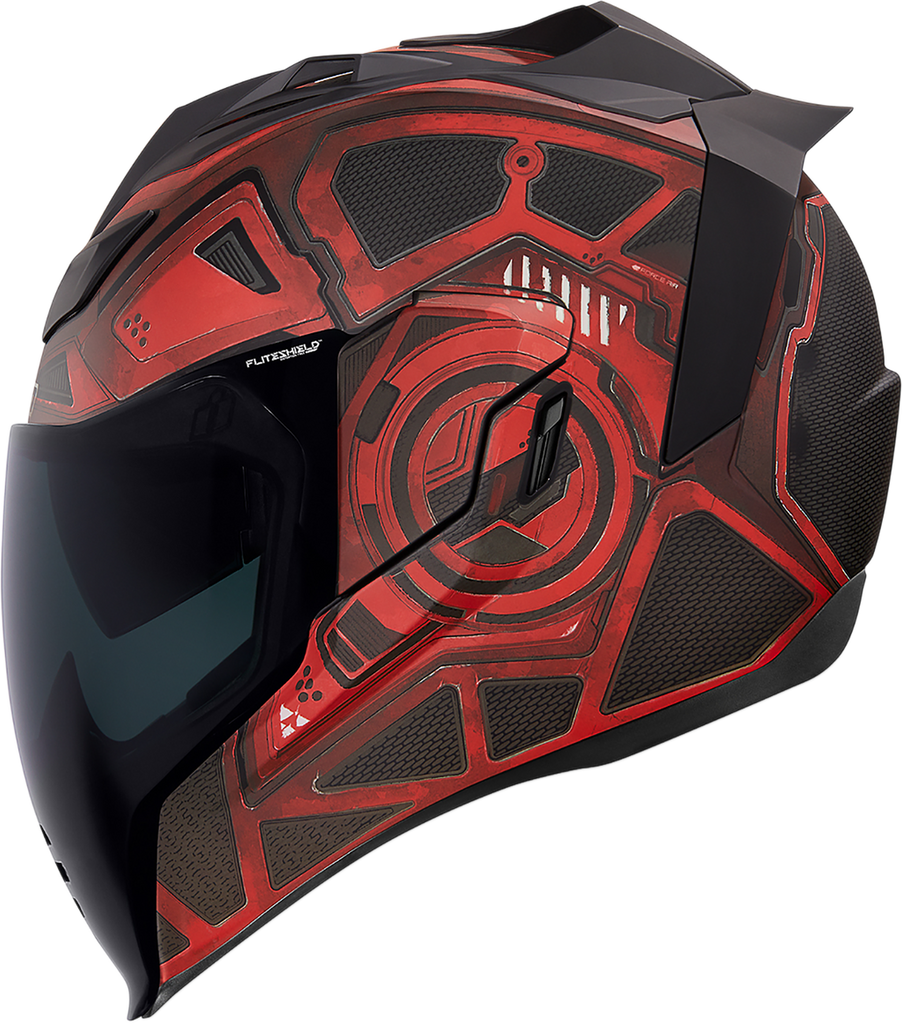 ICON Airflite™ Helmet - Blockchain - Red