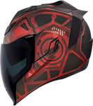 ICON Airflite™ Helmet - Blockchain - Red - Large 0101-13285