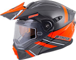 Exo At950 Cold Weather Helmet Teton Orange Lg (Dual Pane)