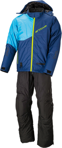 ARCTIVA Pivot 4 Hooded Jacket - Blue/Hi-Viz - Large 3120-2030