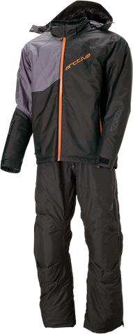 ARCTIVA Pivot 4 Hooded Jacket - Black/Orange - Medium 3120-2049