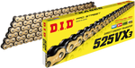 DID 525 VX3 - Drive Chain - Gold - 110 Links 525VX3GBX110ZB