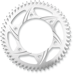 VORTEX Aluminum Sprocket - Silver - Rear - 42 Tooth 454-42