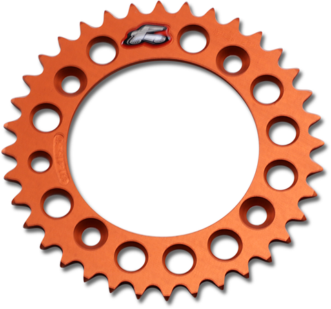 RENTHAL Rear Sprocket - Orange - 36 Tooth 491-415-36P-OR