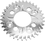 VORTEX Aluminum Sprocket - Silver - Rear - 34-Tooth 206-34