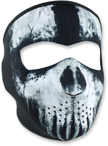 ZAN HEADGEAR Full-Face Mask - Ghost Skull WNFM409