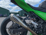 Hindle Evolution Megaphone Full System Kawasaki Ninja EX400 2018-20 - Woodcraft Technologies