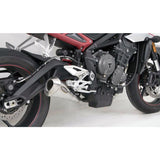 Hindle Evolution Megaphone Full System Triumph Street Triple 2017-20 - Woodcraft Technologies