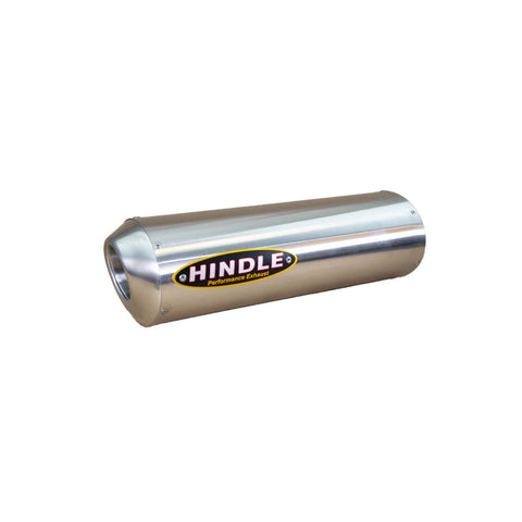Hindle Euro Under Seat 12"x2" Muffler Stainless Steel