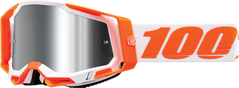 Racecraft 2 Goggle Orange Mirror Slvr Flash Lens