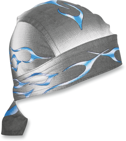 ZAN HEADGEAR Flydanna® Head Wrap - Flame Blue Z354