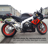 Hindle Evolution Slip-on System High Aprilia RSV4 2016-18 - Woodcraft Technologies