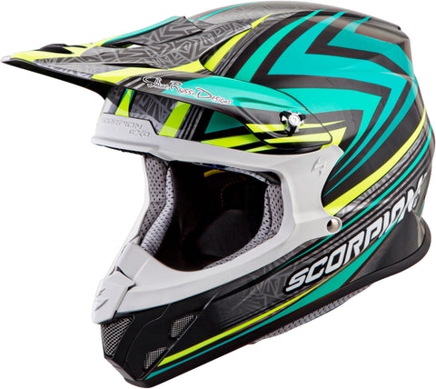Vx R70 Off Road Helmet Barstow Teal Md