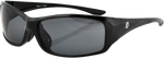 ZAN HEADGEAR South Dakota Sunglasses - Shiny Black - Smoke EZSD01