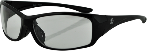 ZAN HEADGEAR South Dakota Sunglasses - Shiny Black - Clear EZSD01C