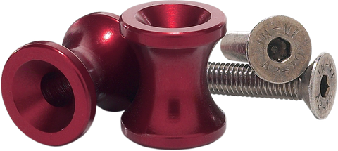 VORTEX Swingarm Spool - Red - 10 mm SP402R
