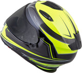 Exo T510 Full Face Helmet Tarmac Neon/Black Sm