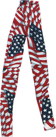 ZAN HEADGEAR Cooldanna® - Wavy American Flag DC265