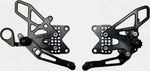 Rear Set Complete Blk Bmw