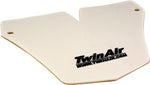 Helmet Mud Deflector Foam 360x250mm White